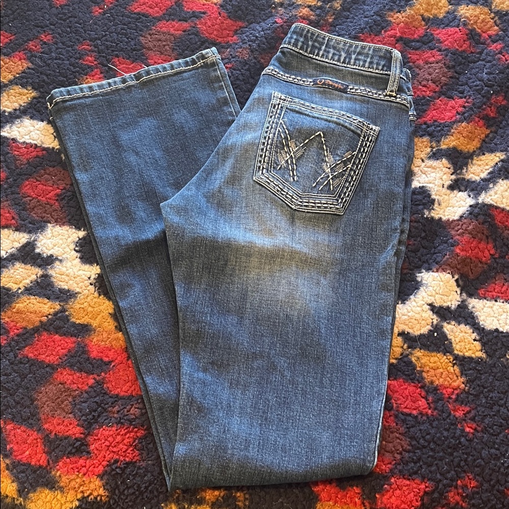Wrangler Shiloh Riding Blue Jeans for Women